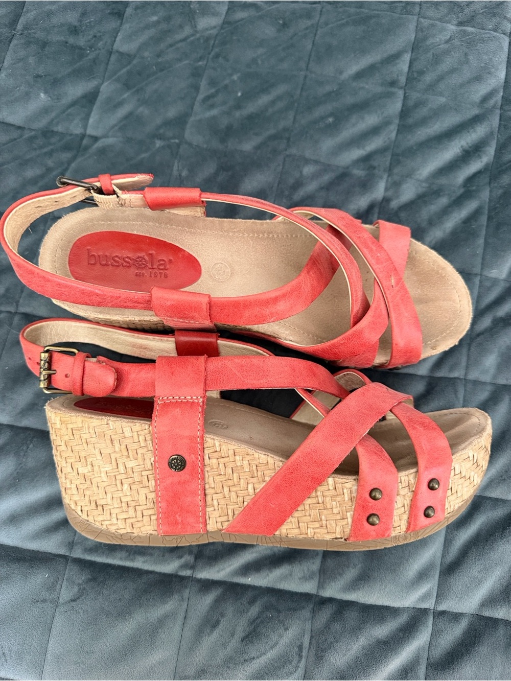 bussola Coral Strappy Wedge Sandals